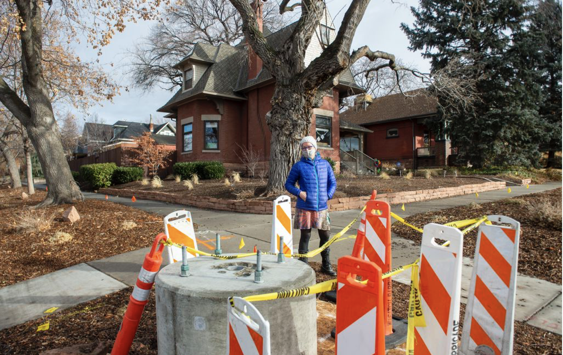 Ugly 5G poles appearing in Yalecrest and near historic homes