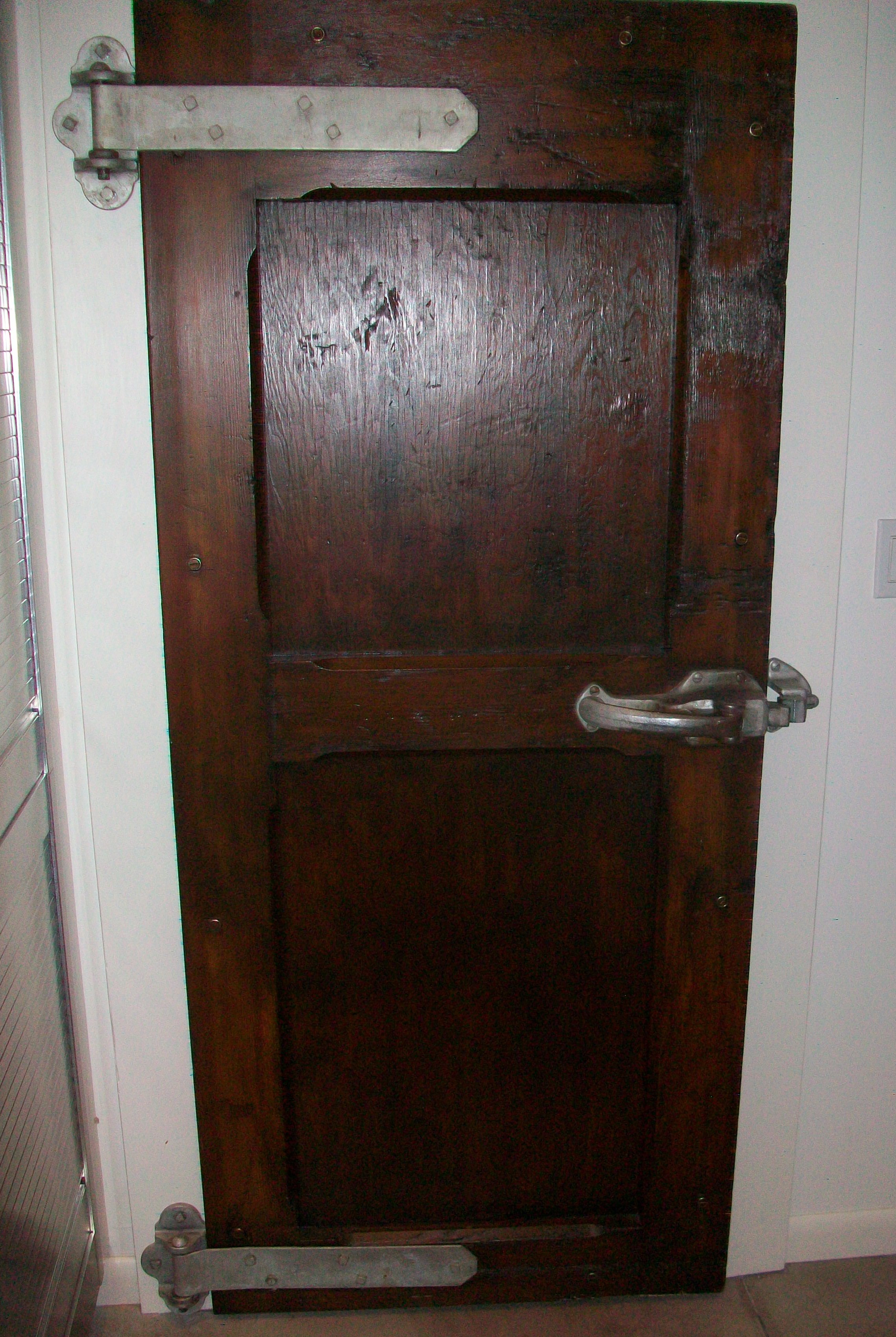 This door is about 6" thick!